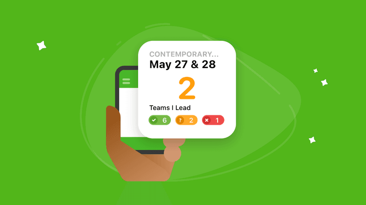 Services Mobile Widgets: Song List, Team Status, & Next Up
