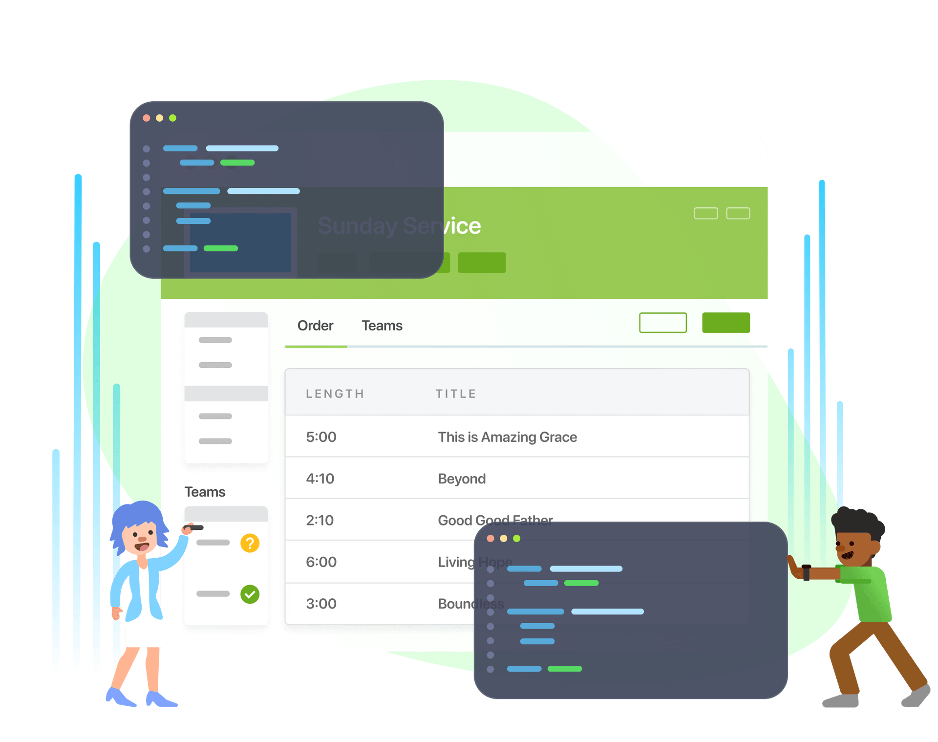 product update dashboard