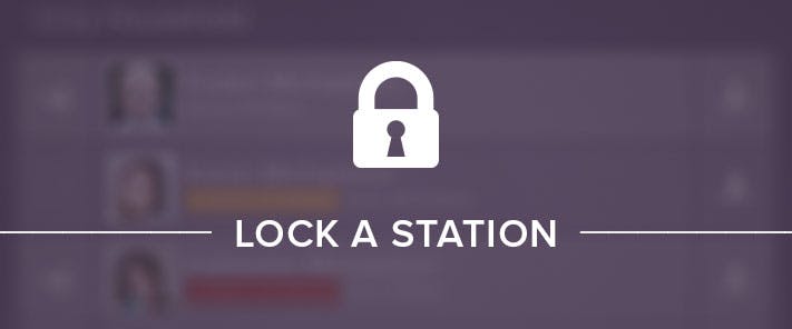 Lock a Station