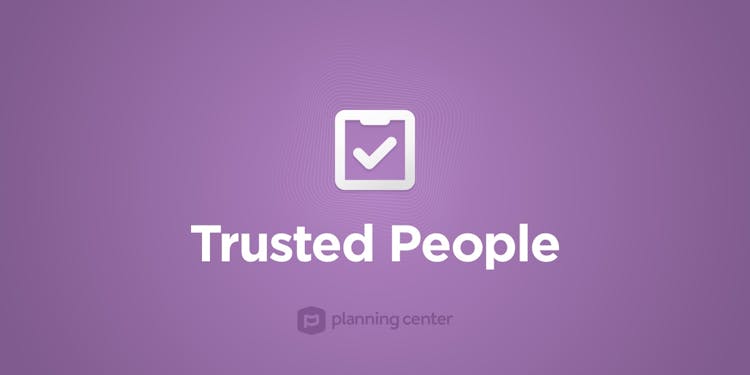 Introducing Trusted People
