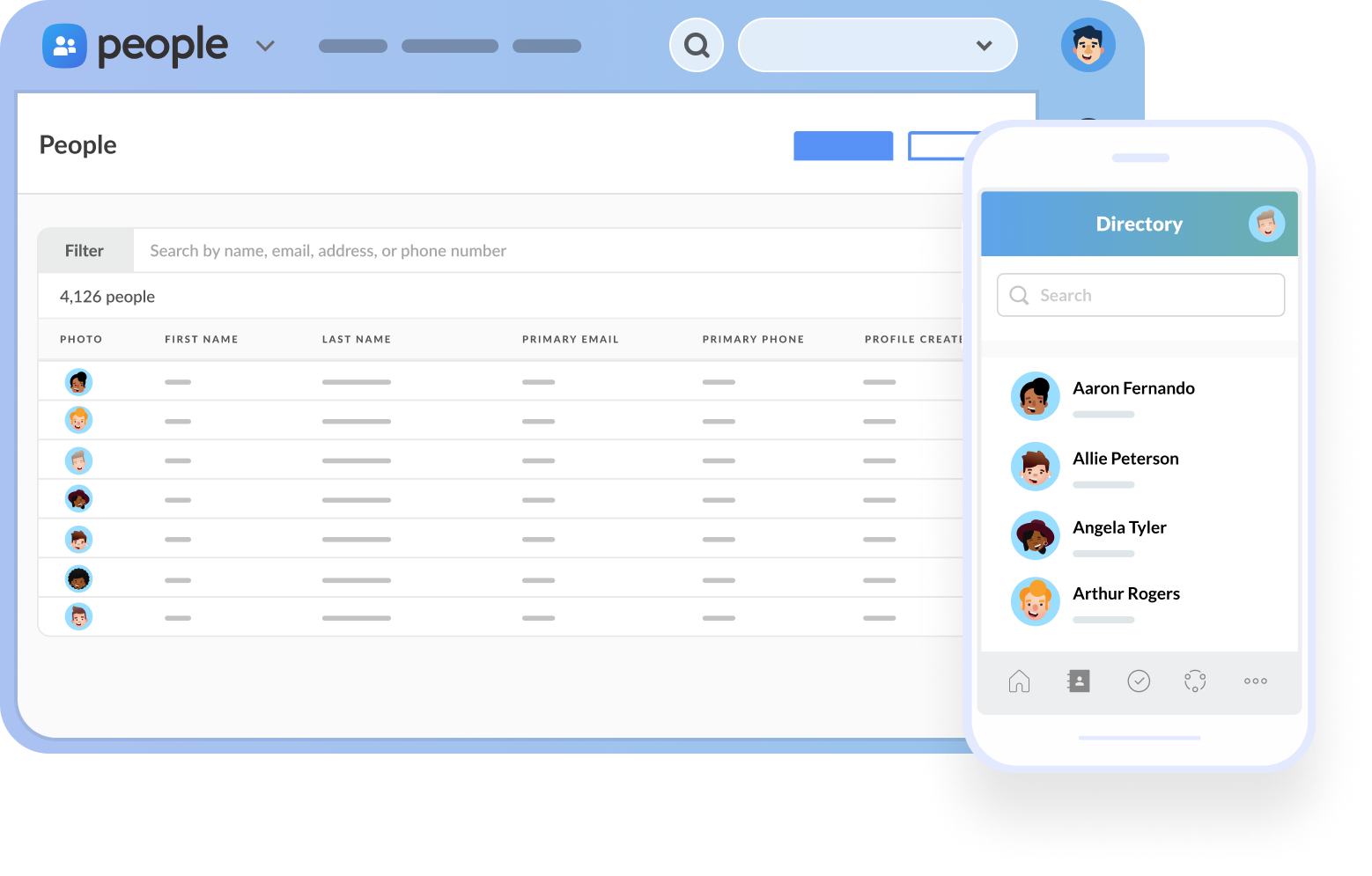 Planning Center Screenshot